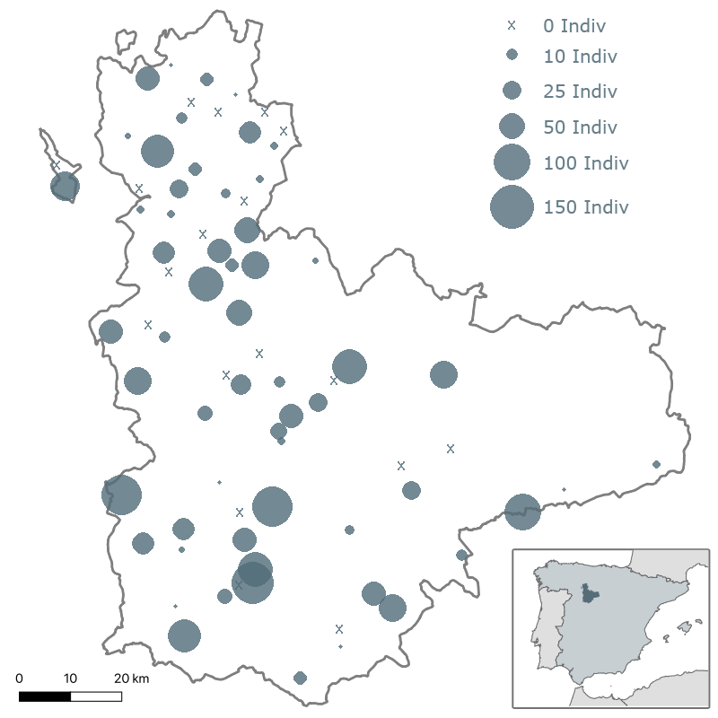 8º Censo de milano real (Milvus milvus) en dormideros de la provincia de Valladolid. Invierno 2015-2016. ACENVA