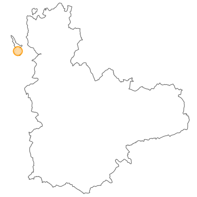 Localización del dormidero Quintanilla del Molar