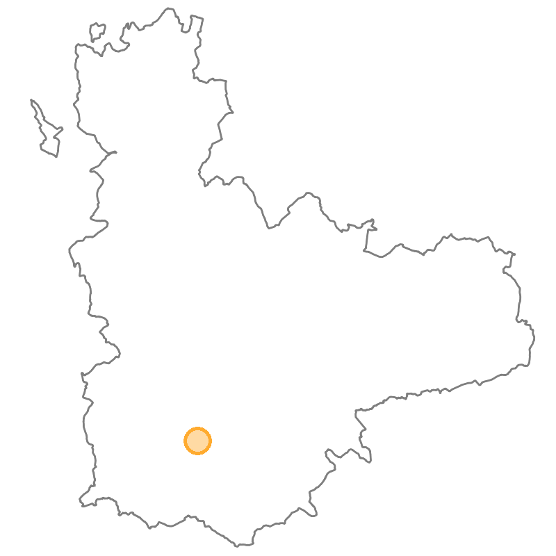 Localización del dormidero Medina del Campo