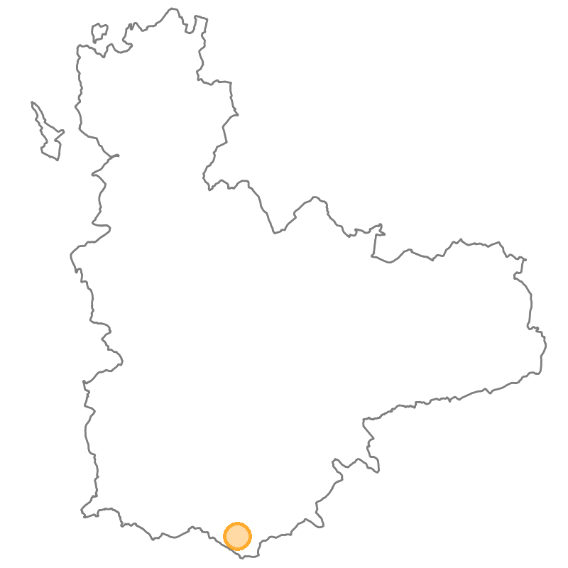 Localización del dormidero Muriel de Zapardiel